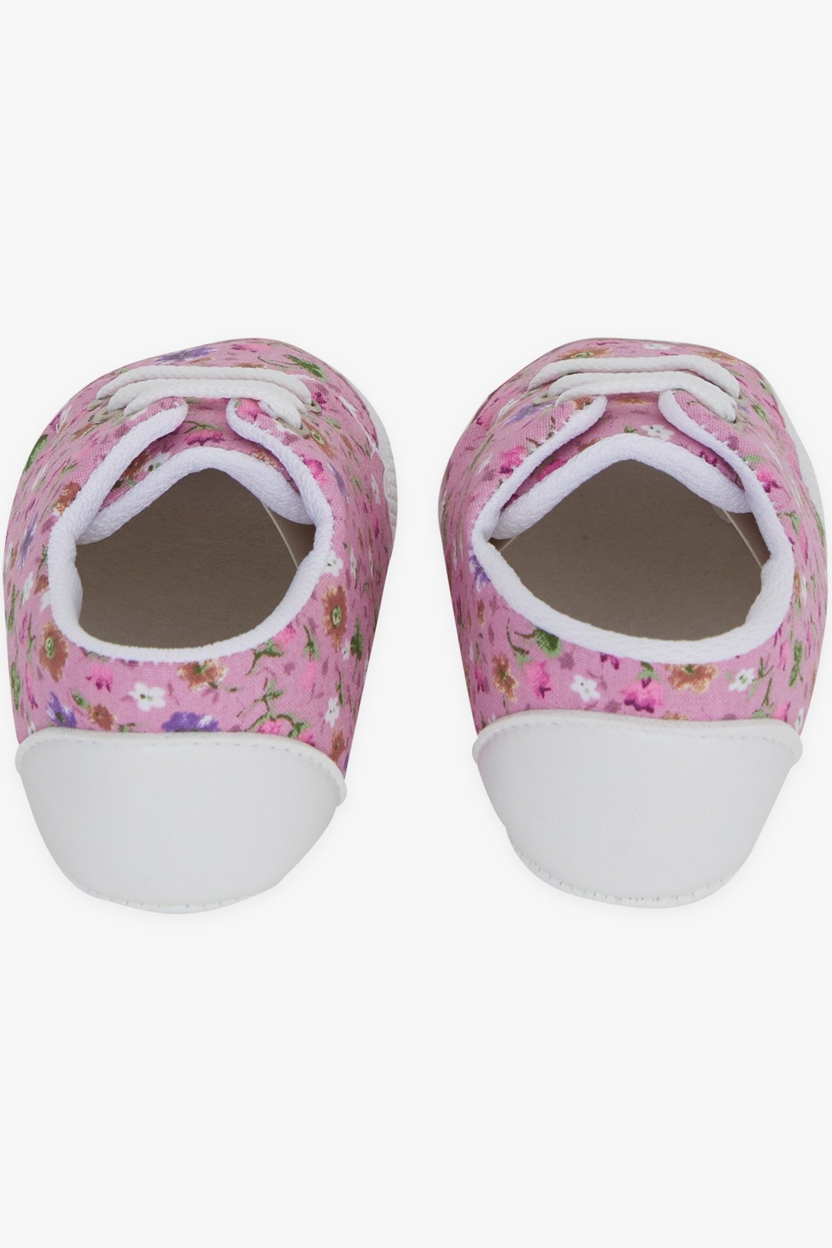 Kız Bebek Patik Ayakkabı Çiçek Desenli Gülkurusu 18 Numara-19 Numara -  Tatlı Bebek Ayakkabıları | Breeze