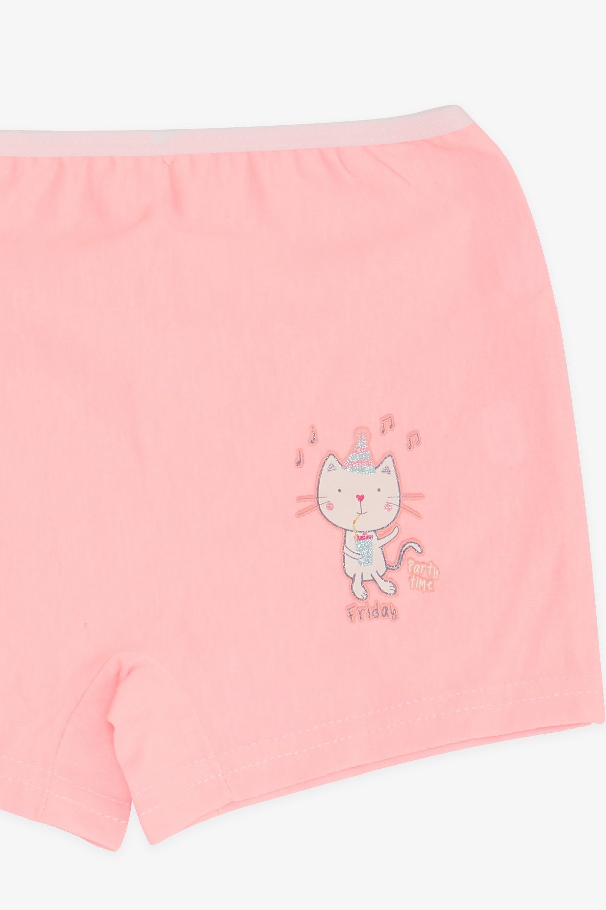 Hello Kitty Kız Çocuk Boxer 3-9 Yaş Beyaz