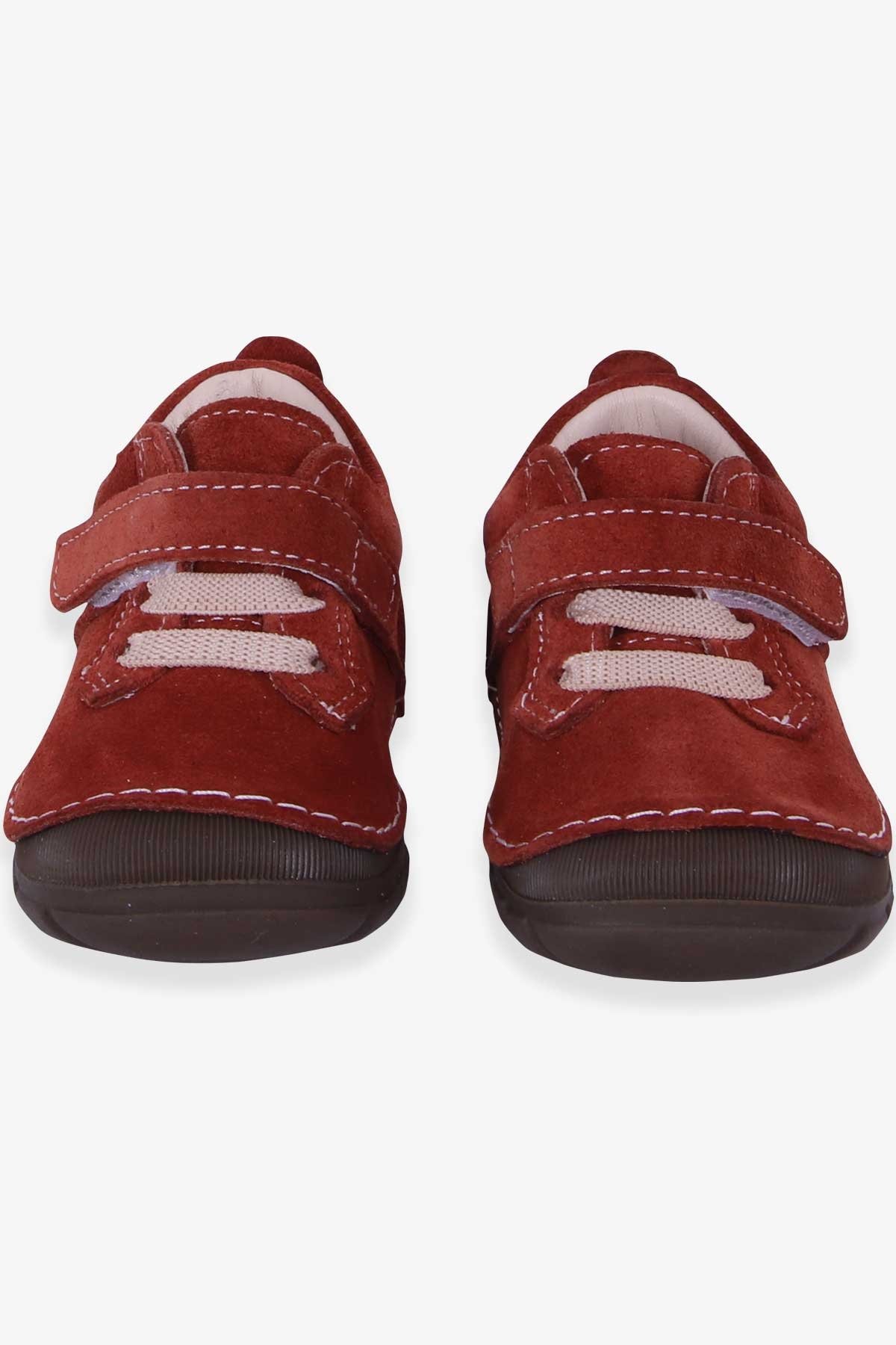 Erkek Çocuk Cırtlı Süet Ayakkabı Tarçın 19-22 Numara - Tatlı Bebek  Ayakkabıları | Breeze