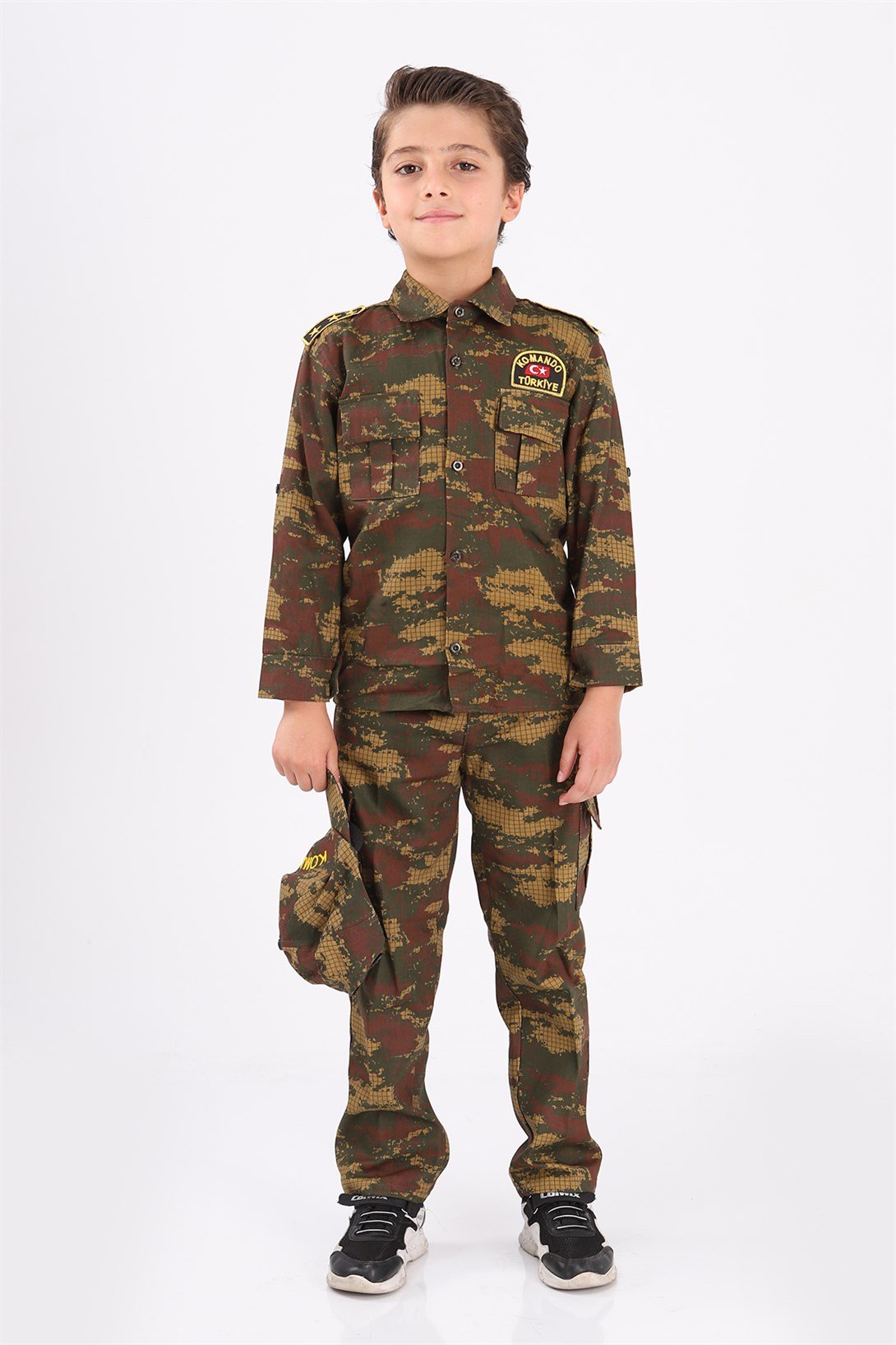 Türk Asker Kostümü - Asker Kostümleri - Çocuk Asker Kıyafetleri I Oulabi Mir