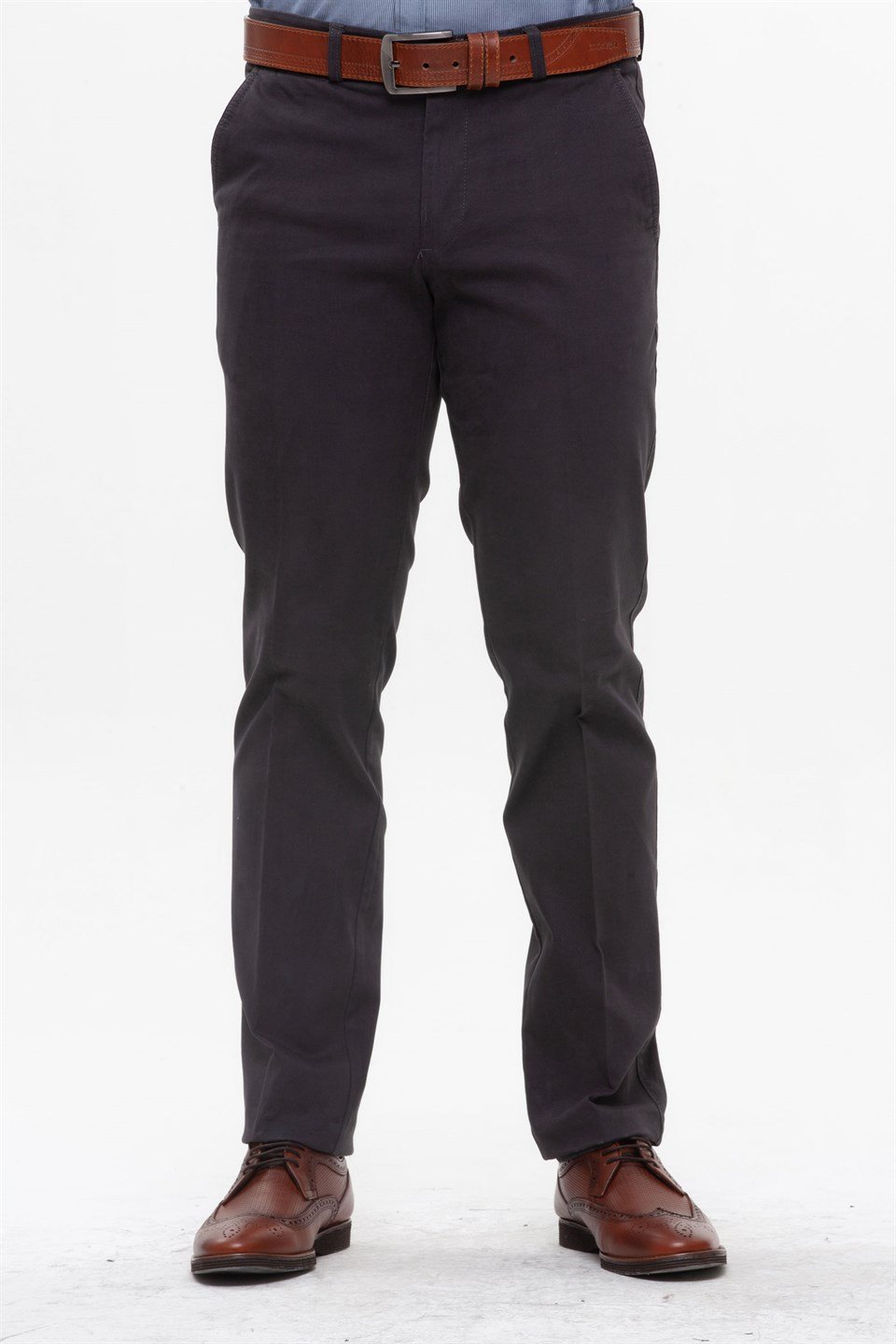  Morven Erkek Füme Canvas Dinamik Fit Pantolon