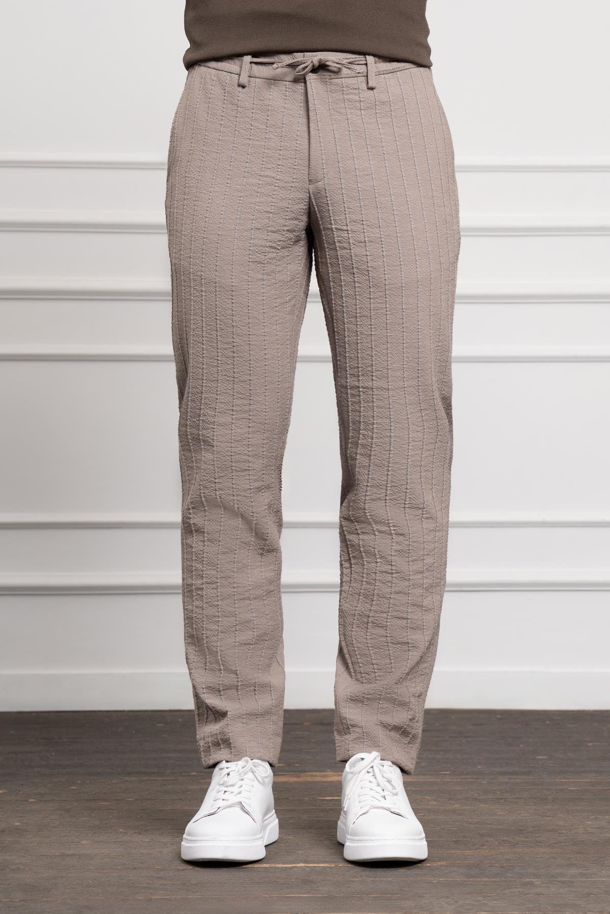 Morven Erkek Vizon Poliviskon Jogger Dynamic Fit Rahat Kesim Pantolon