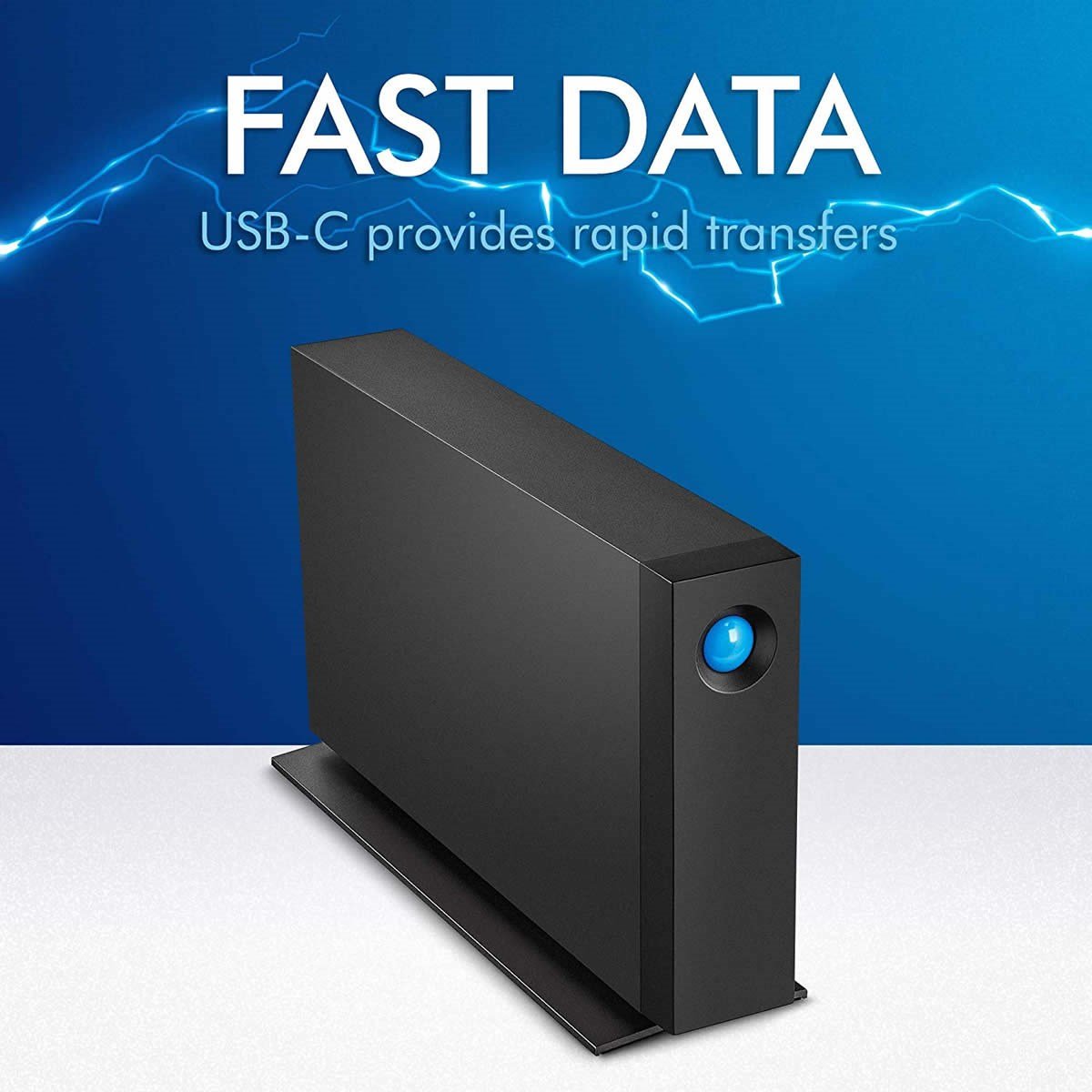 2個セット】ラシー LaCie 外付けハードディスク 10TB USBタイプC