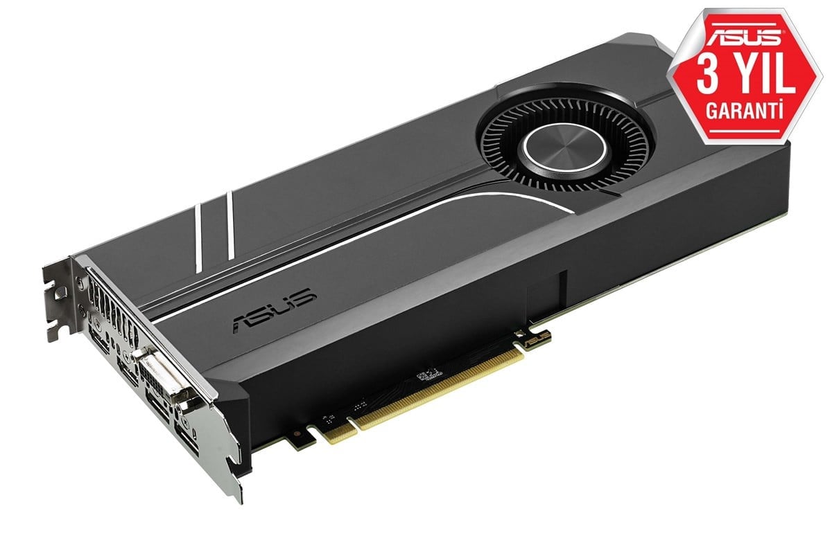 ASUS Turbo GeForce GTX 1070 8GB GDDR5 256BIT DVI 2HDMI 2DP EKRAN KARTI