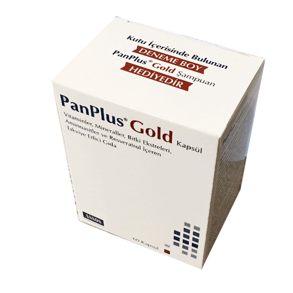 Panplus Gold 60 Kapsül Deneme Boy Şampuan Hediyeli