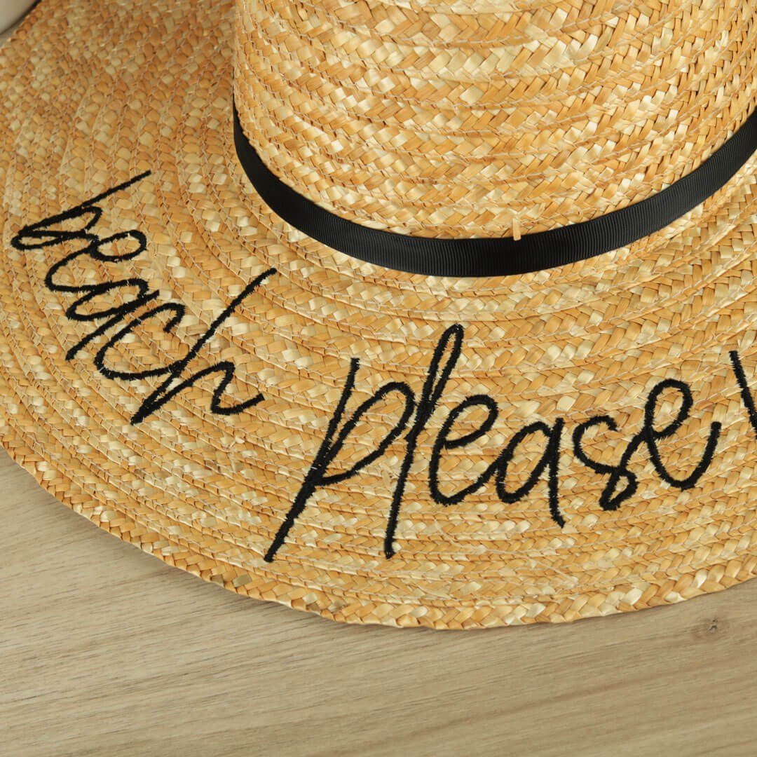 Yazlık Beach Please Kadın Fötr Şapka