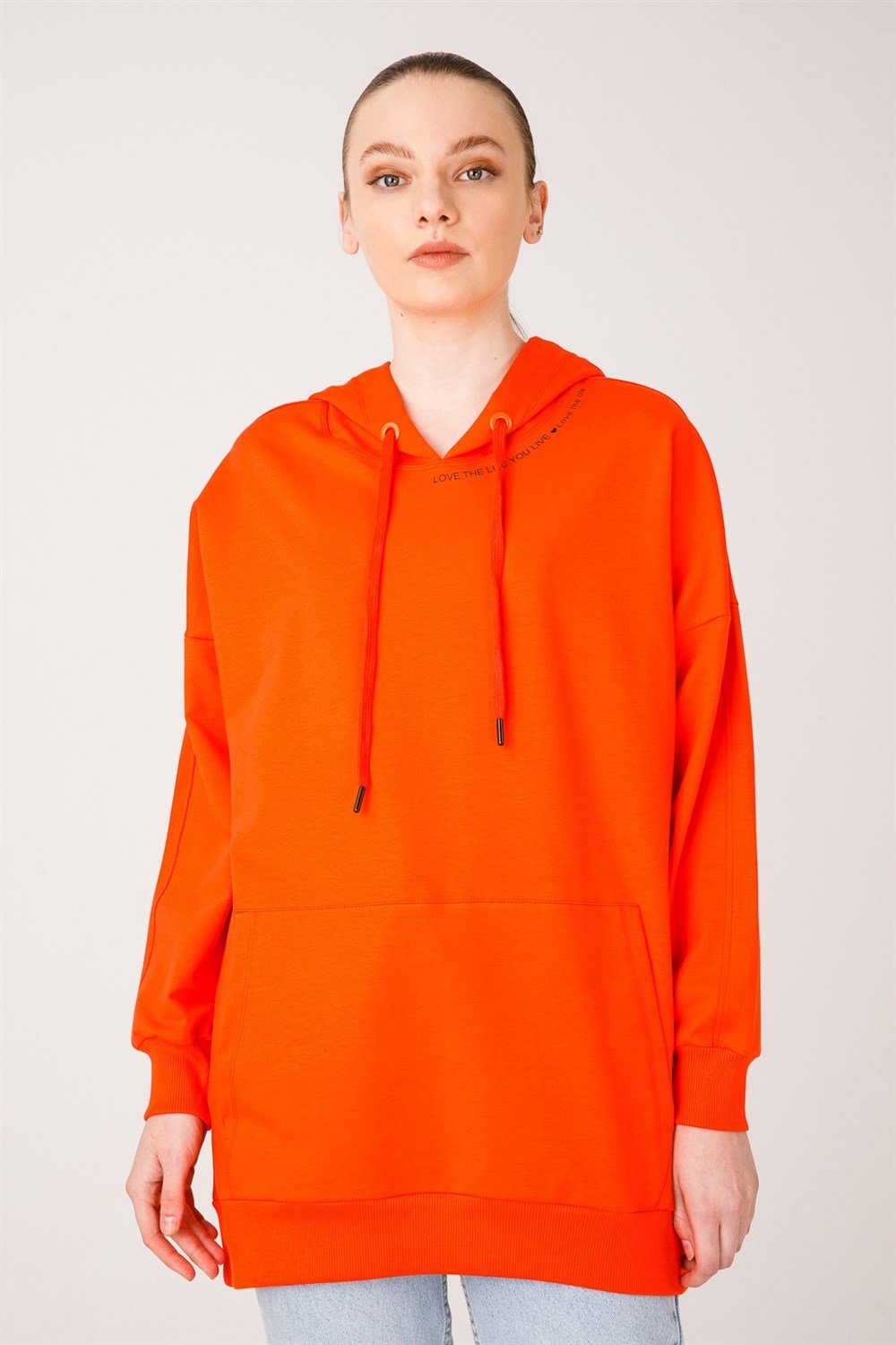GH SA OVERSIZE HOODIE SWEAT ORANGE ghisa