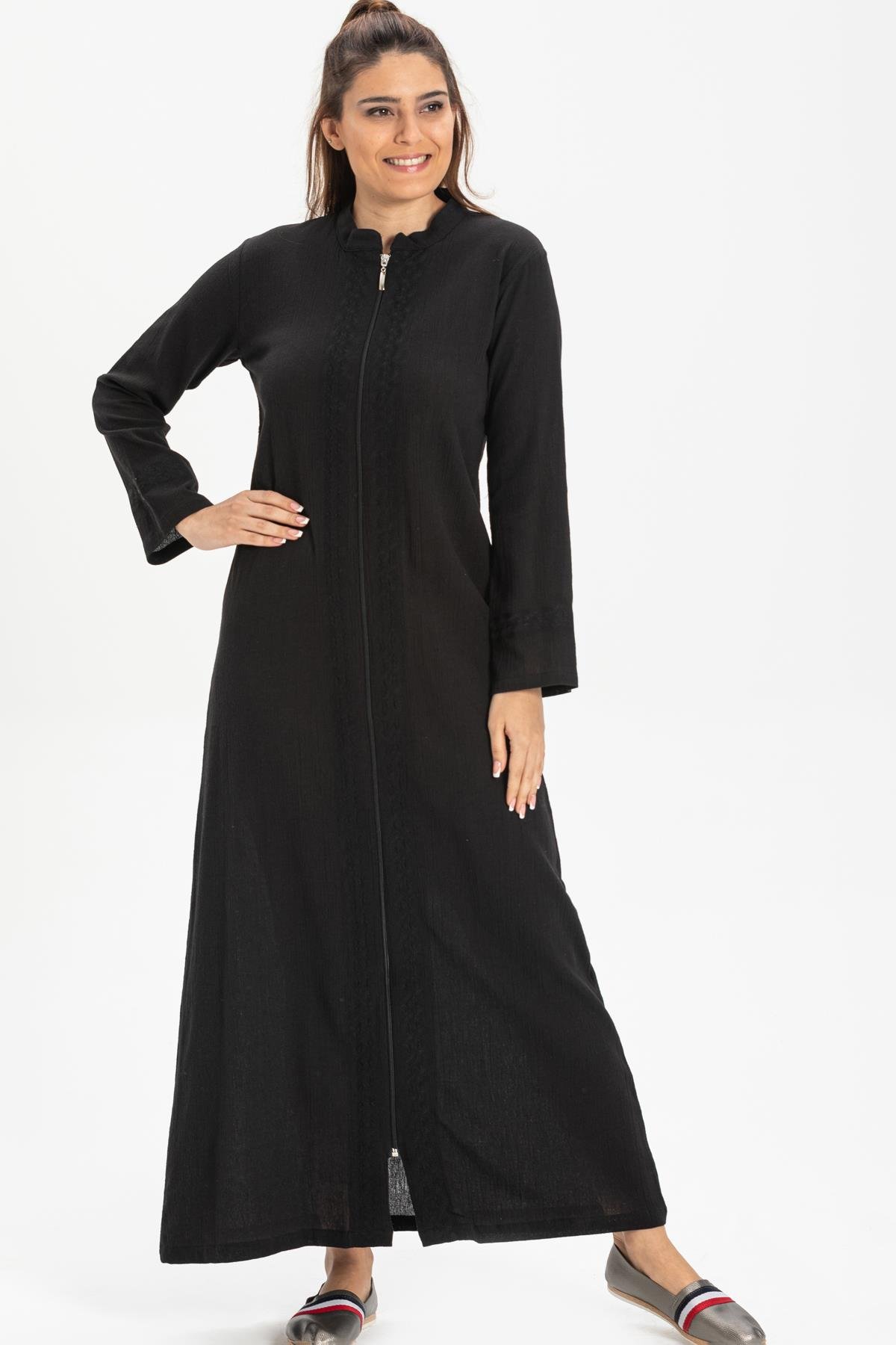 Plus Size Abaya Elis Sile Bezi