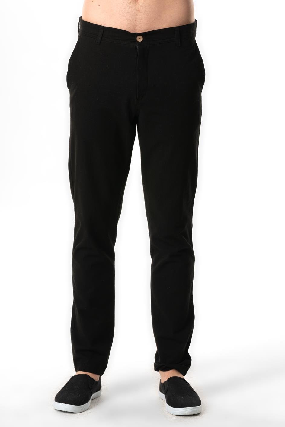 Gabardin Erkek Pantolon Siyah Syh