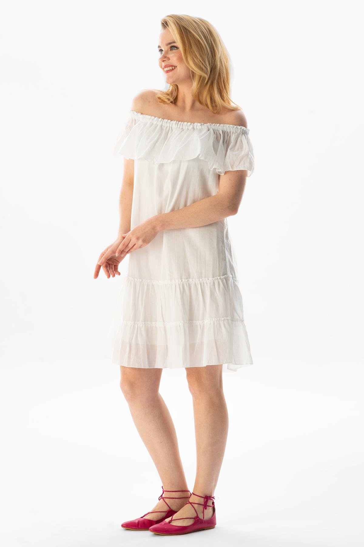 Boat neck summer dress online