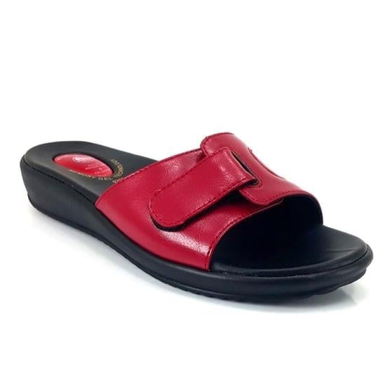 9200-12 Ceyo Bayan Terlik-Kırmızı-Sistem Ayakkabı Online