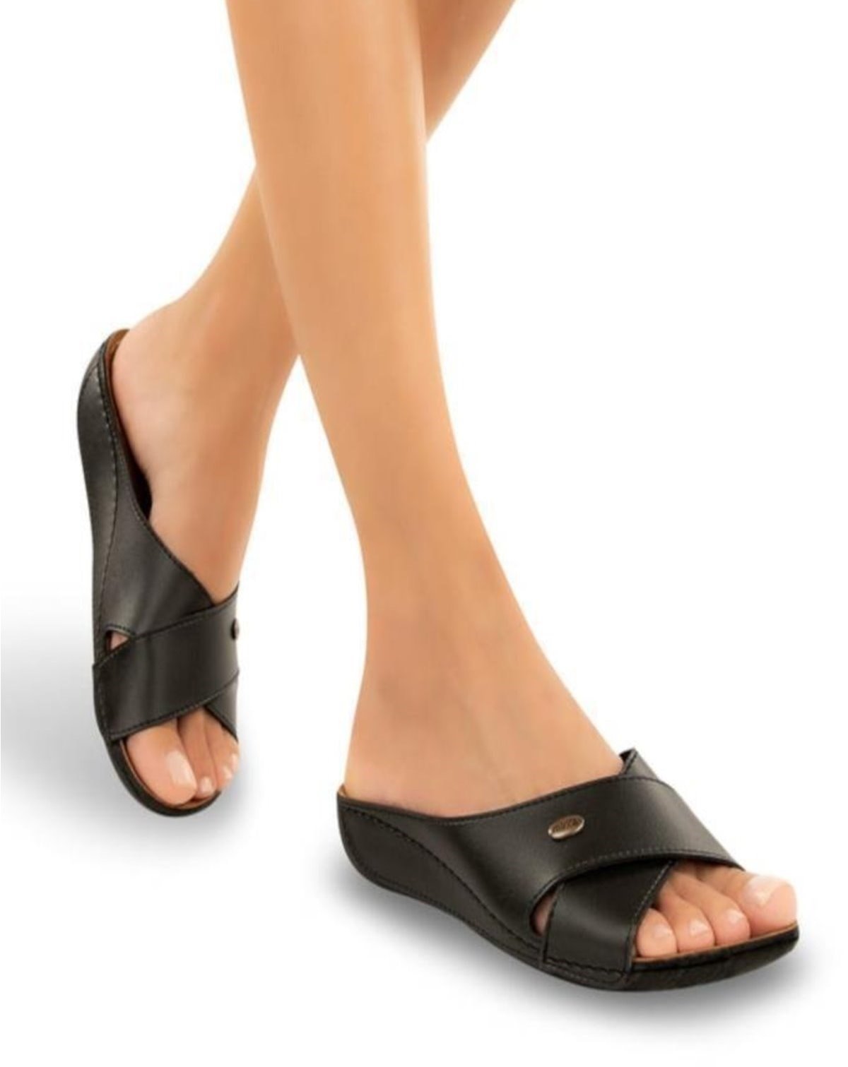 Muya Mısty Anatomik Bayan Günlük terlik-Siyah-Siyah-Sistem Ayakkabı Online
