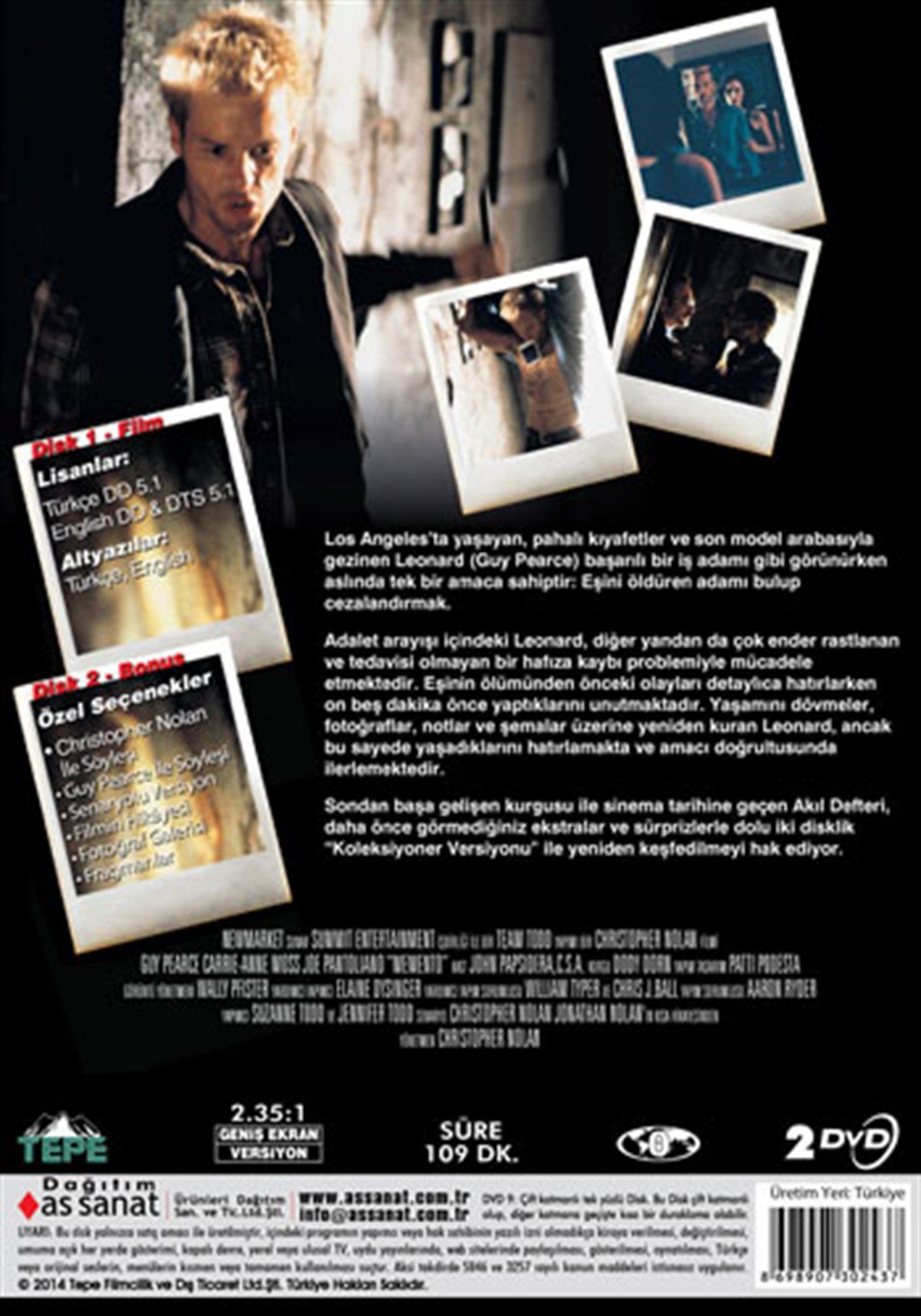 Akıl Defteri - Memento | esenshop - Plak, LP, CD, DVD