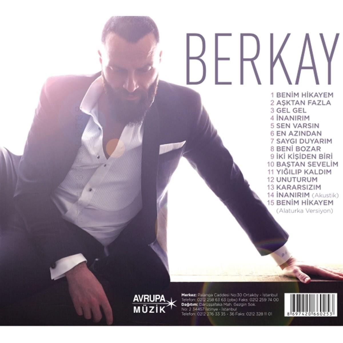 Berkay- Benim Hikayem (CD) | esenshop - Plak, LP, CD, DVD