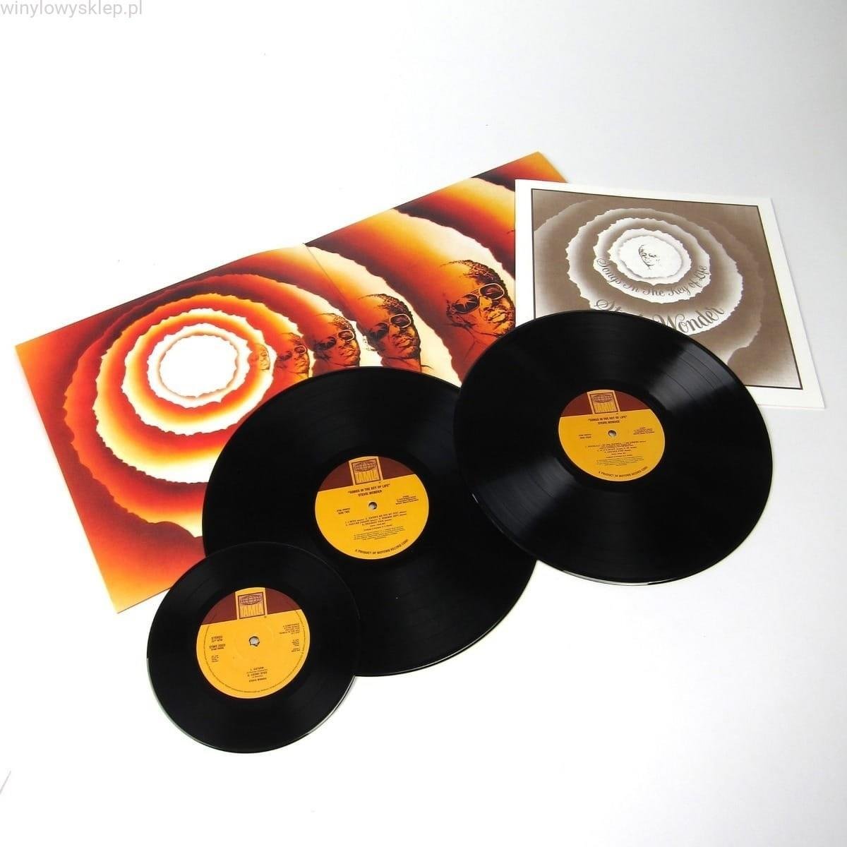 Stevie Wonder - Songs In The Key Of Life (2 LP + 1 Single Plak)