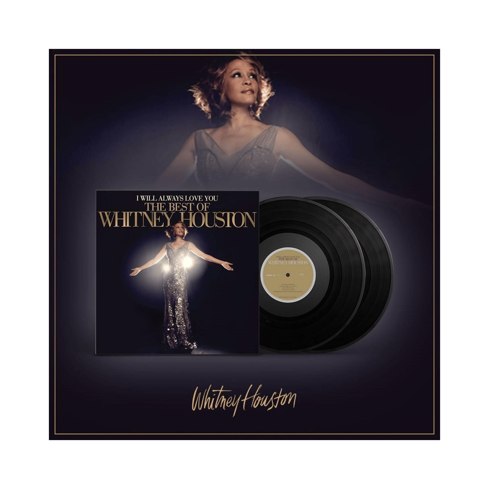 米2discs LP Whitney Houston I Will Always Love You: The Best Of Whitney Houston 19439880601 Arista, RCA /00520 ee724a4e-8b2e-4775-958f-