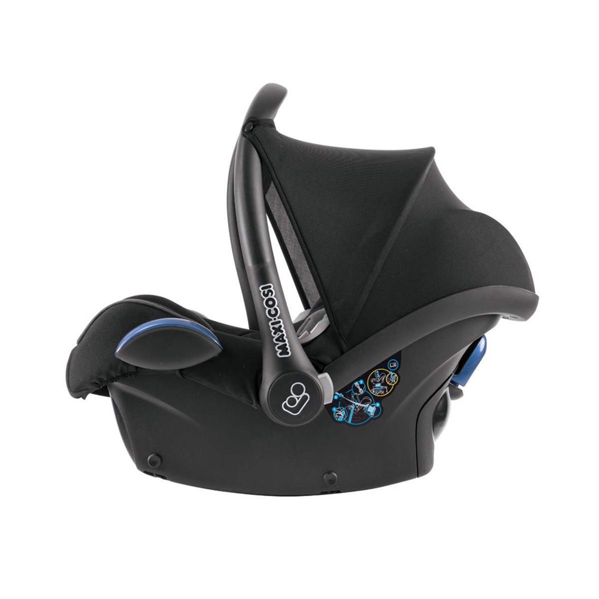 Maxi Cosi Cabriofix Oto Koltu u Ana Kuca Black Diamond