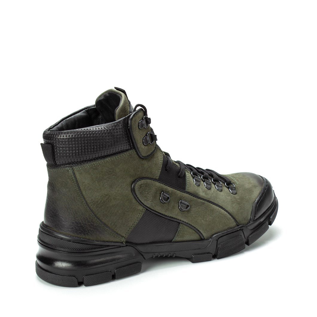 Men Boots Khaki Nubuck 550 733-18068 | Celal Gültekin