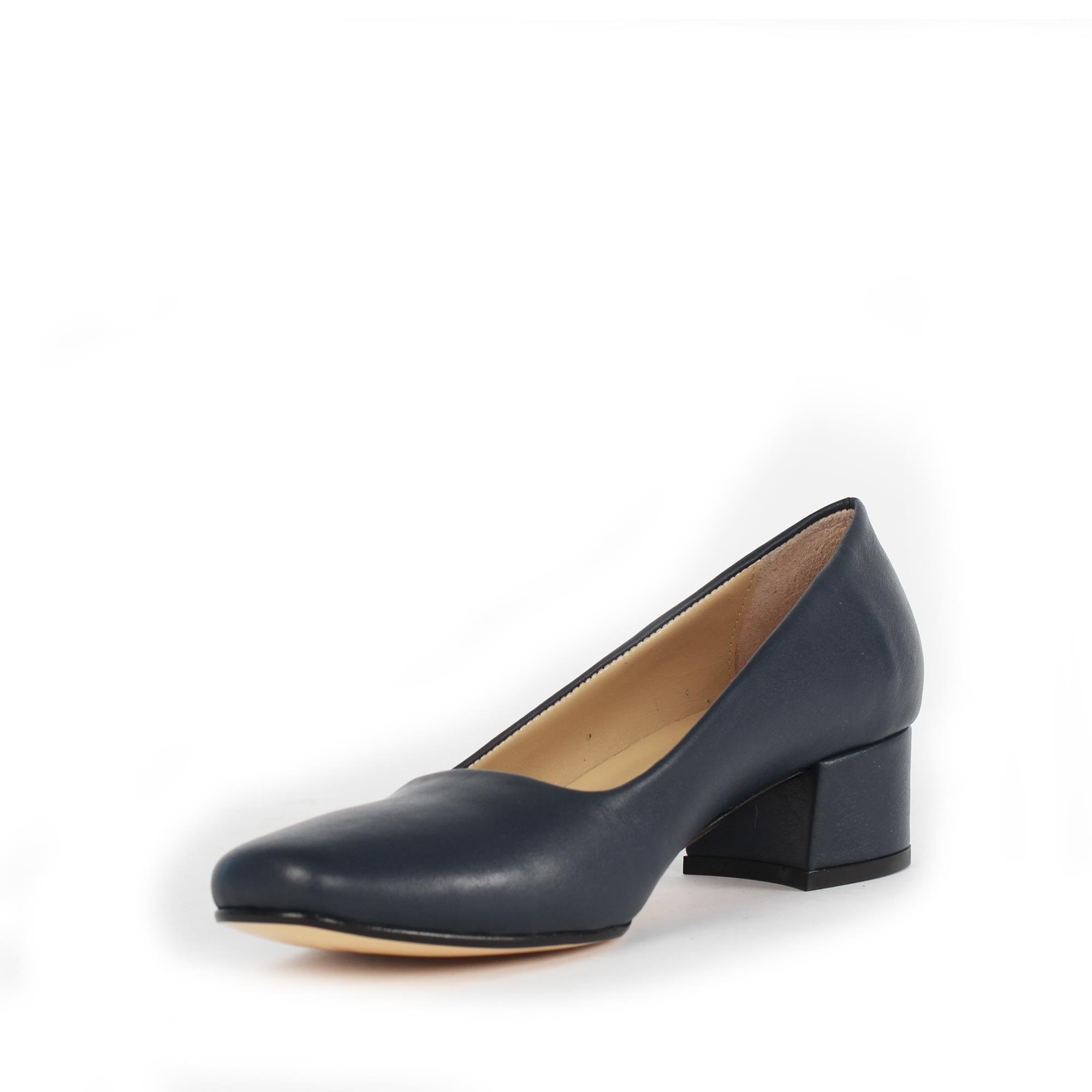 Lacivert Topuklu Klasik Kadın Ayakkabı 586 30704-16536 | Celal Gültekin