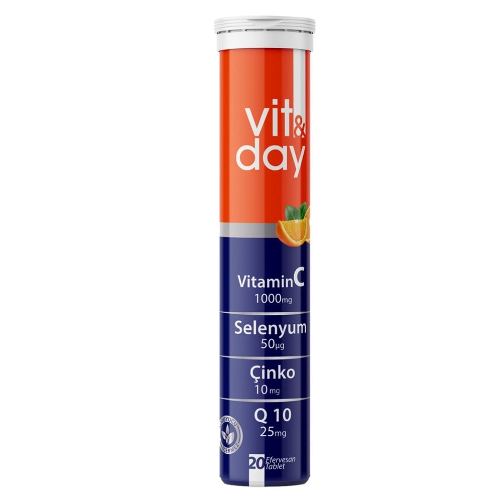 Vit&Day Vitamin C 1000 mg 20 Efervesan Tablet