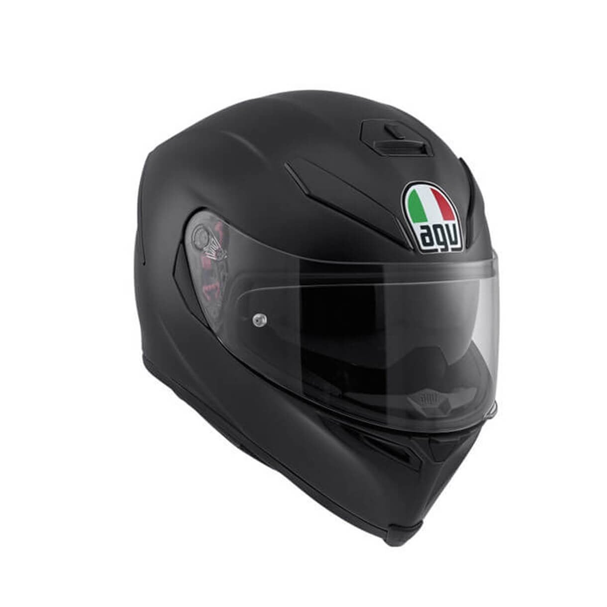 Agv K5 S Solid Plk Matt Black Kapalı Kask - Pinlock Dahil