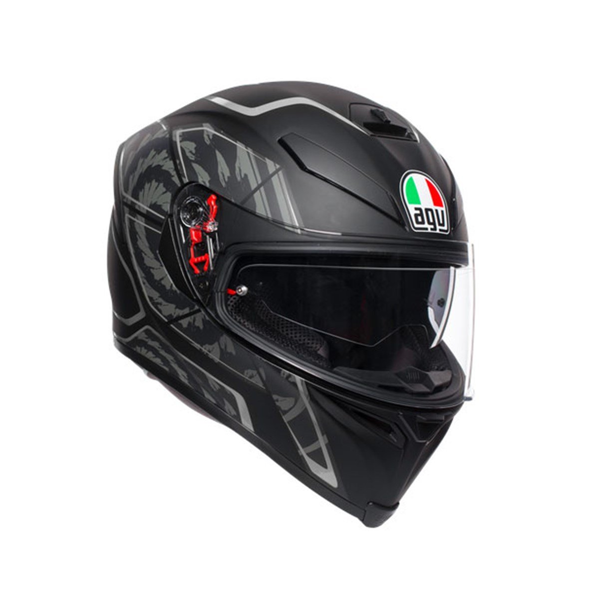 Agv K5 S Multi Plk Tornado Matt Black Silver Kapalı Kask