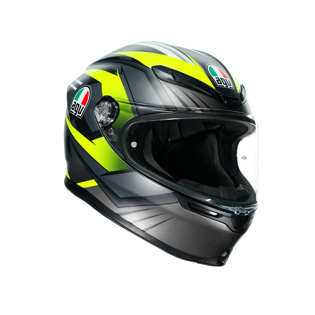 Agv K6 Multi Excite Matt Camo Ylw Fluo Kapalı Kask