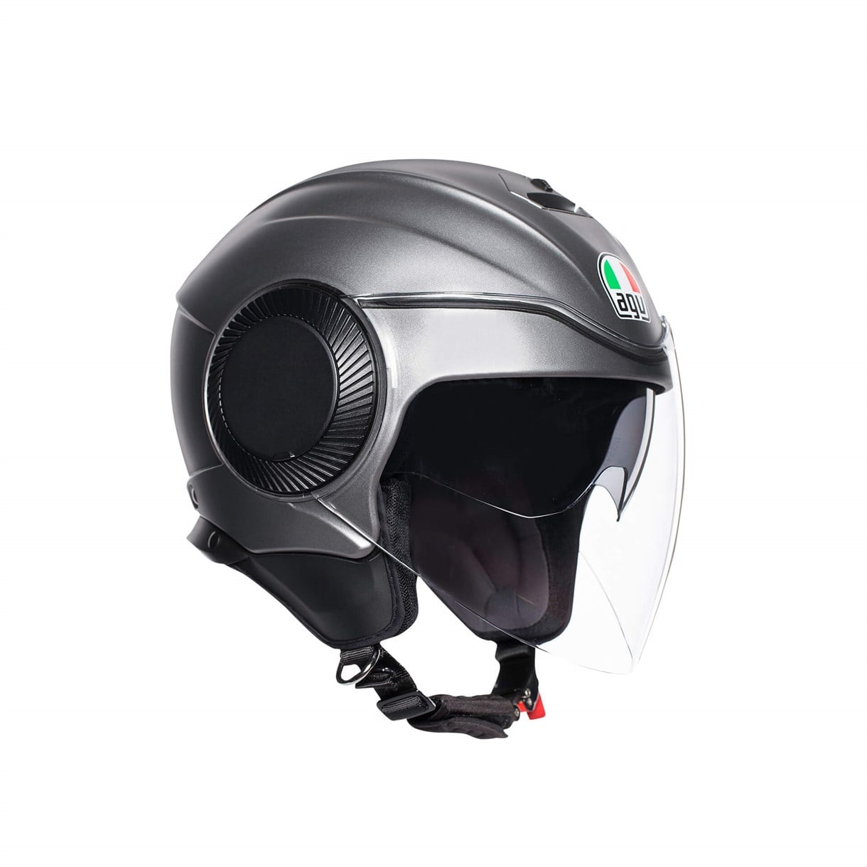 Agv Orbyt Solid Matt Grey Açık Kask
