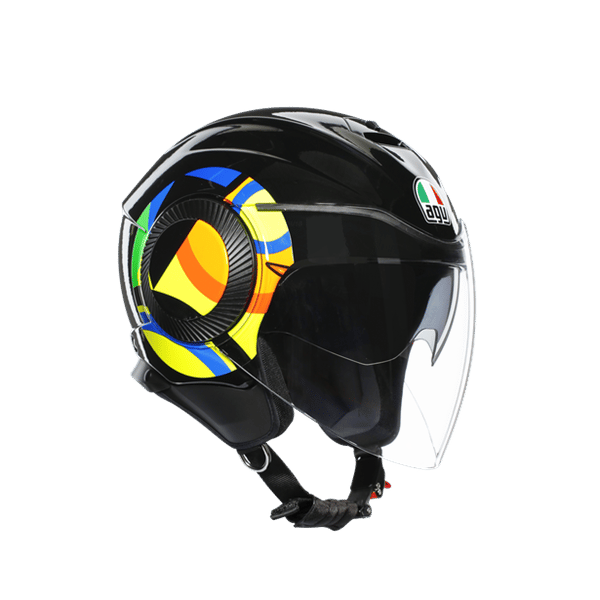 セキュリティ・セーフティ AGV X-VENT SUN&MOON Agv Orbyt Sunmoon black Açık Kask
