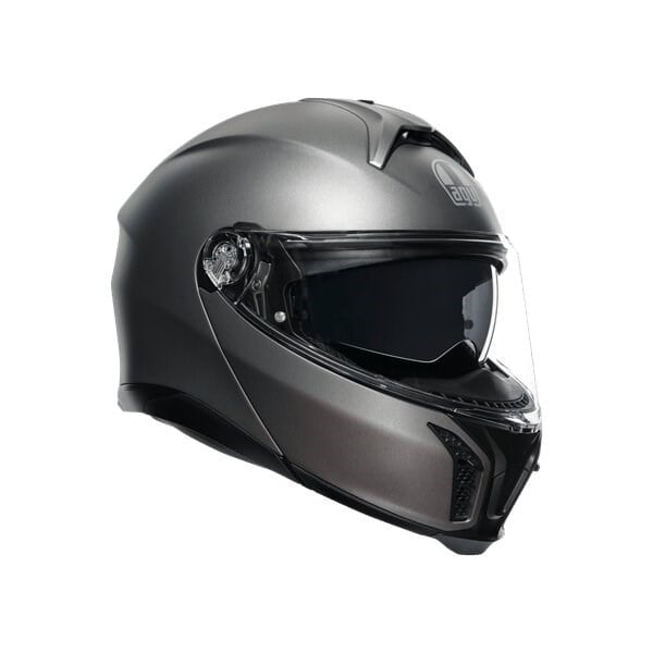 Agv Tourmodular Solid MPLK Luna Matt Grey Çene Açılır Kask