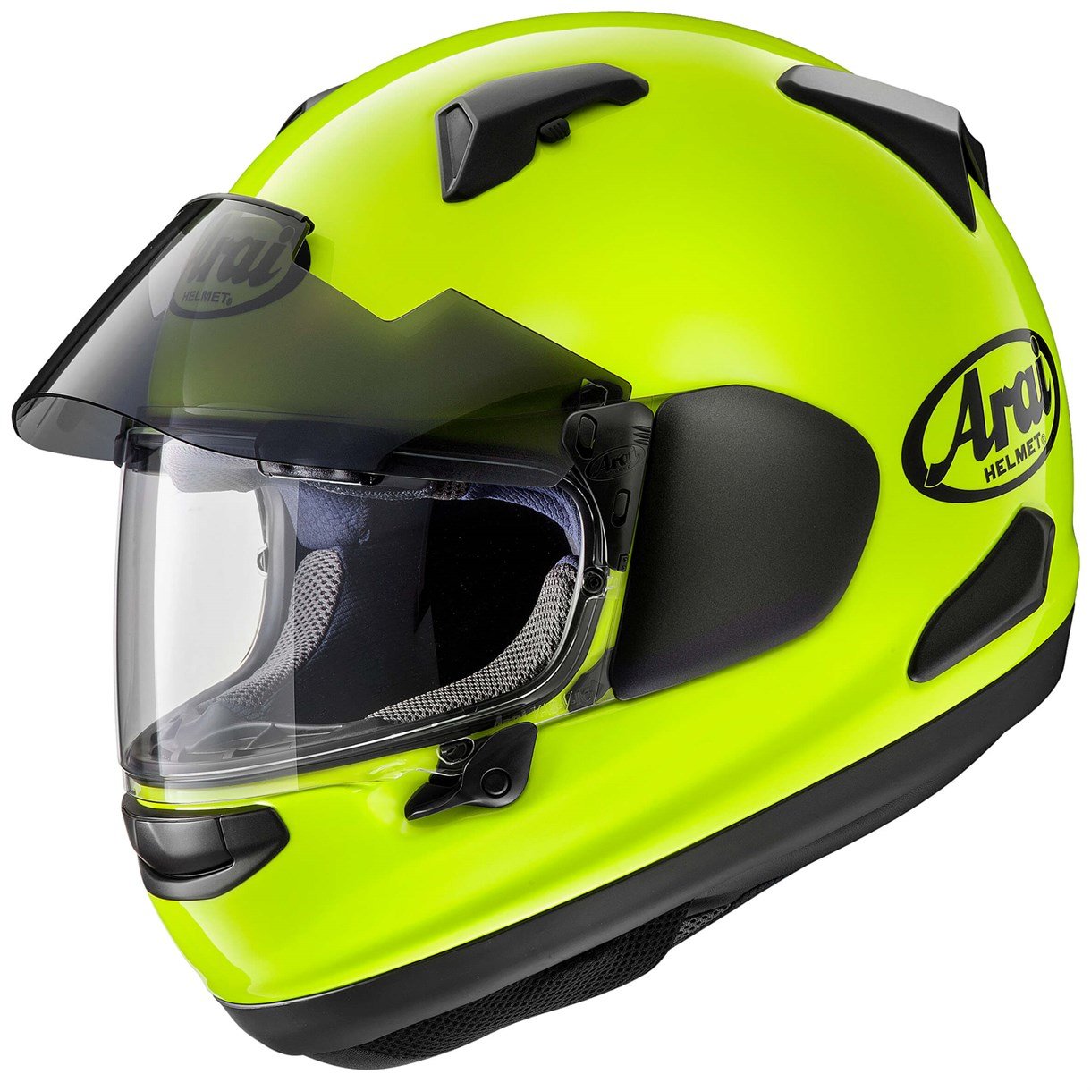 Arai Qv Pro Fluor Yellow Kapalı Kask
