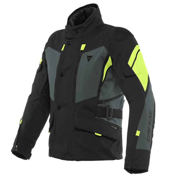 Dainese Carve Master 3 Blk Ebony Fluo Yellow Goretex Mont