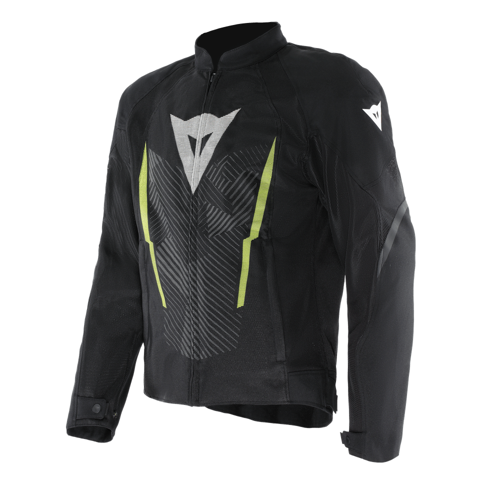 Dainese Herosphere Black White Yellow Fluo Air Tekstil Mont