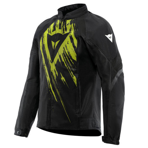Dainese Herosphere Air Black Fluo Yellow Tekstil Mont