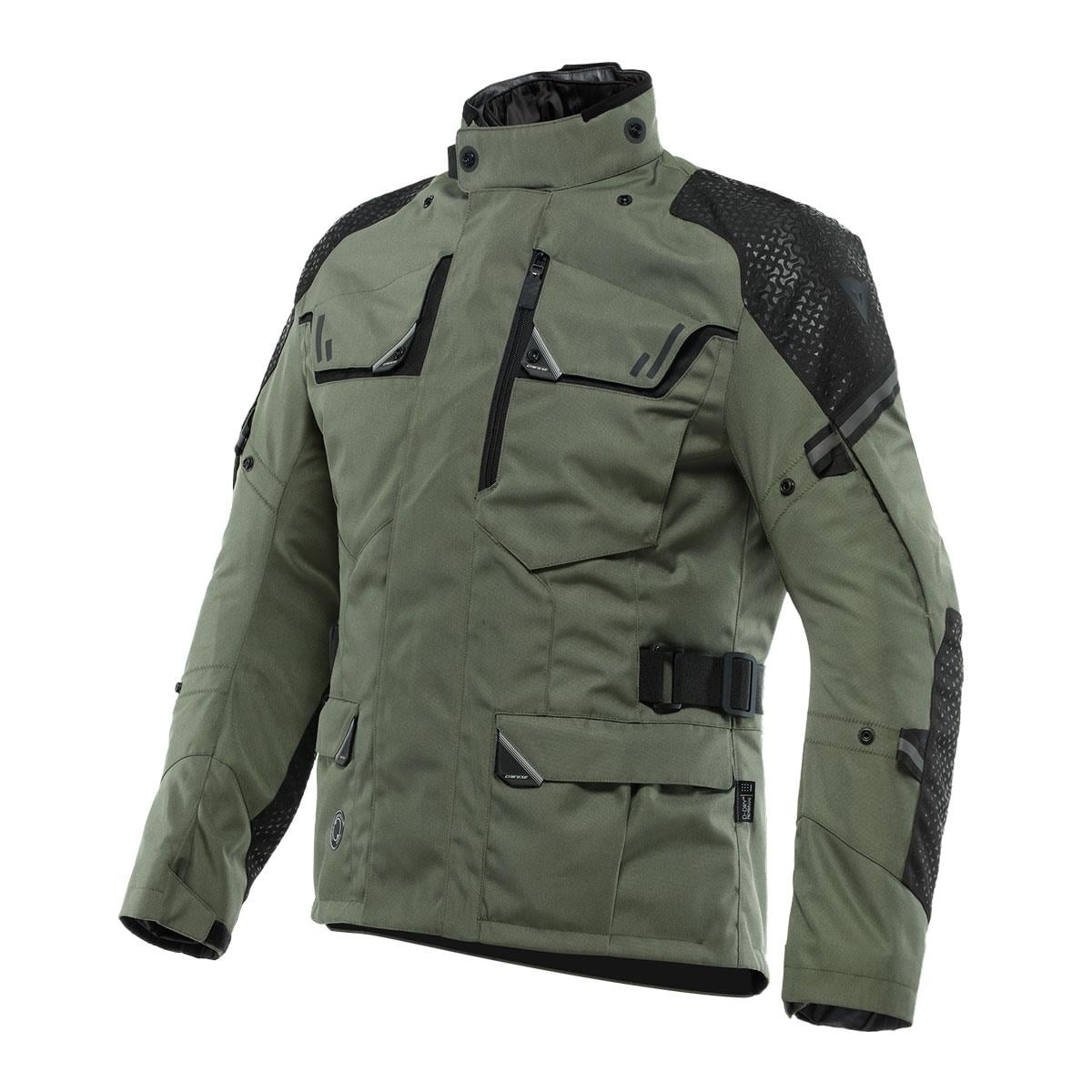 Dainese Ladakh 3L D-Dry Army Green Black Gore-Tex Montlar