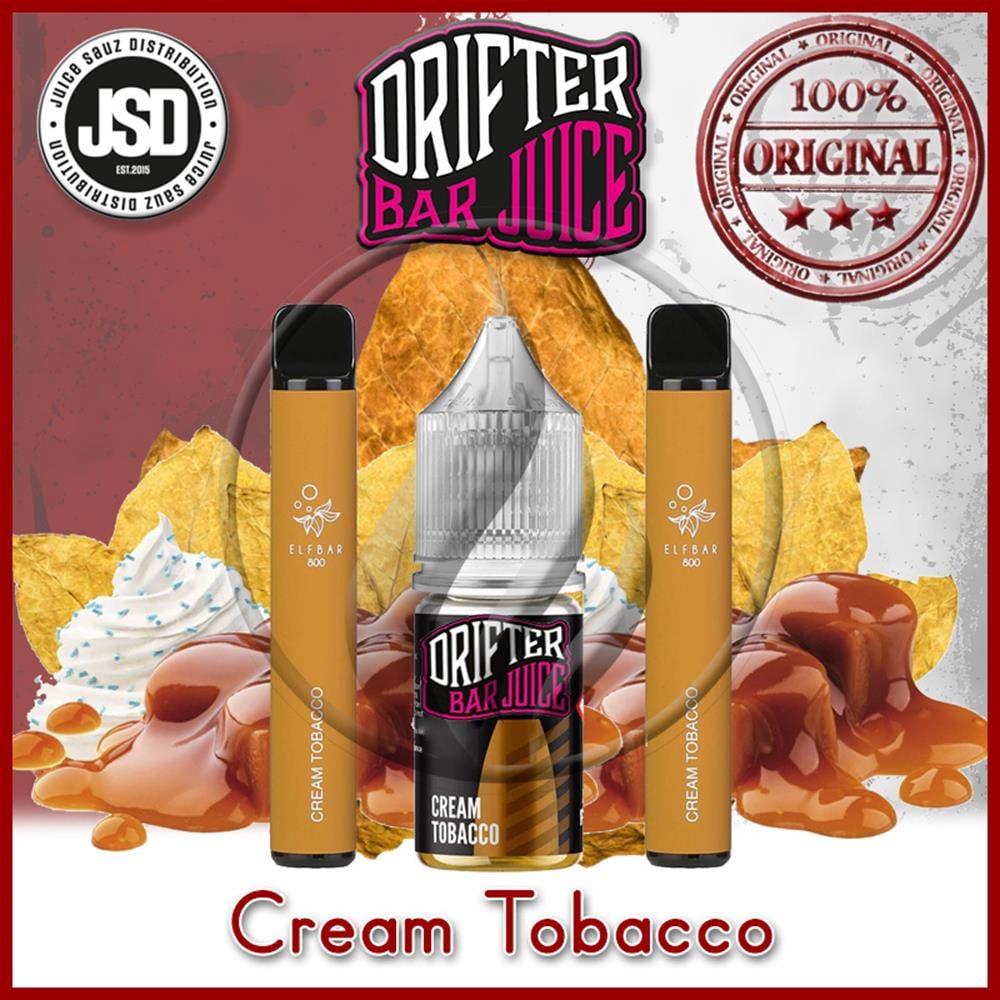 drifter cream tobacco Drifter Bar