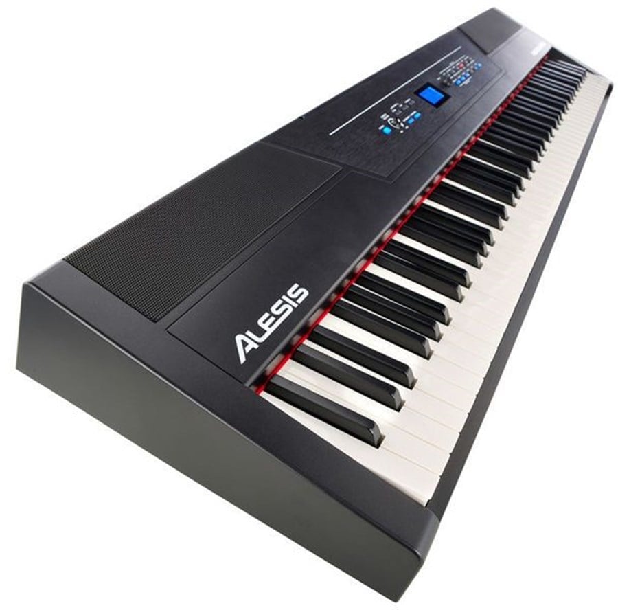 Alesis RECITALX Siyah Taşınabilir Hassasiyetli 88 Tuşlu Dijital Piyano  ®MeduMuzikMarket.com'da