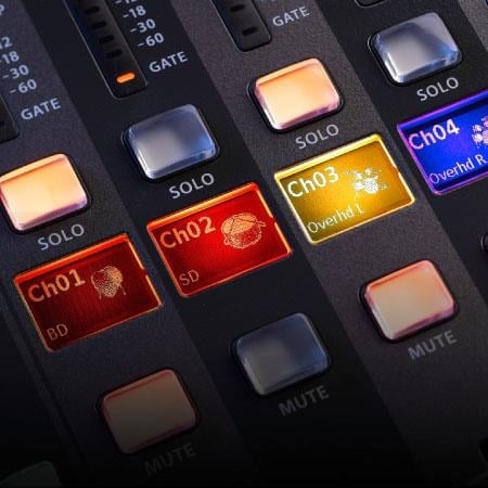Behringer X32 Motorlu Faderlar ve LCD Ekranlar
