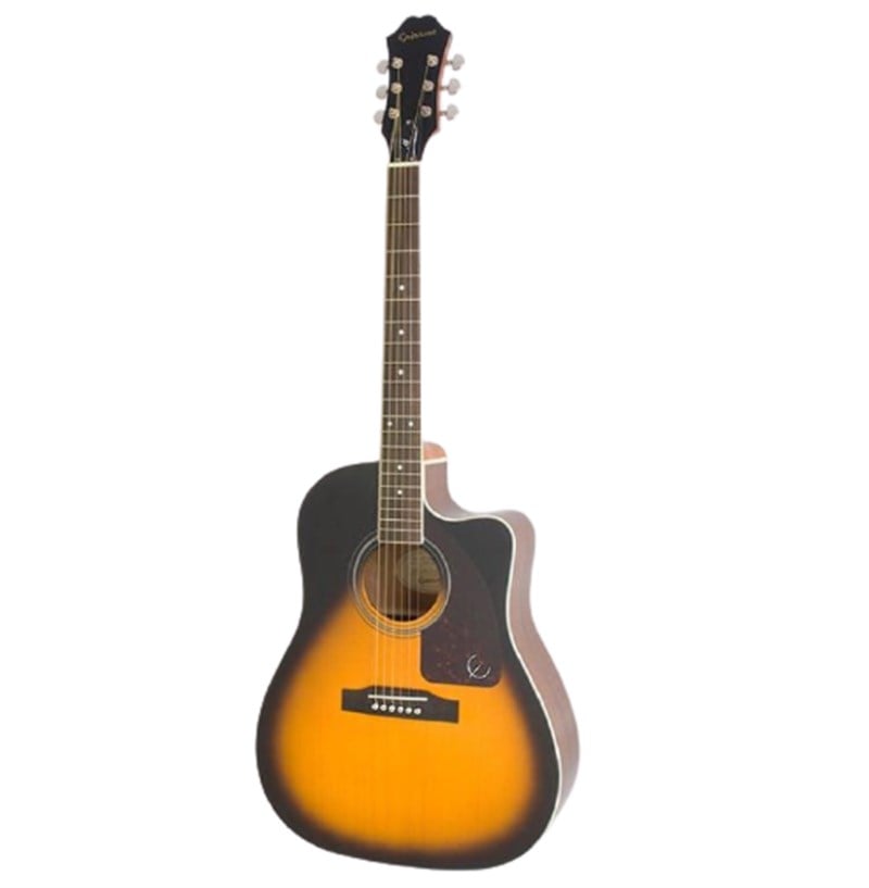 Epiphone AJ-220SCE Solid Top Elektro Akustik Gitar Özellikleri ve Fiyatı  ®MeduMuzikMarket.com'da