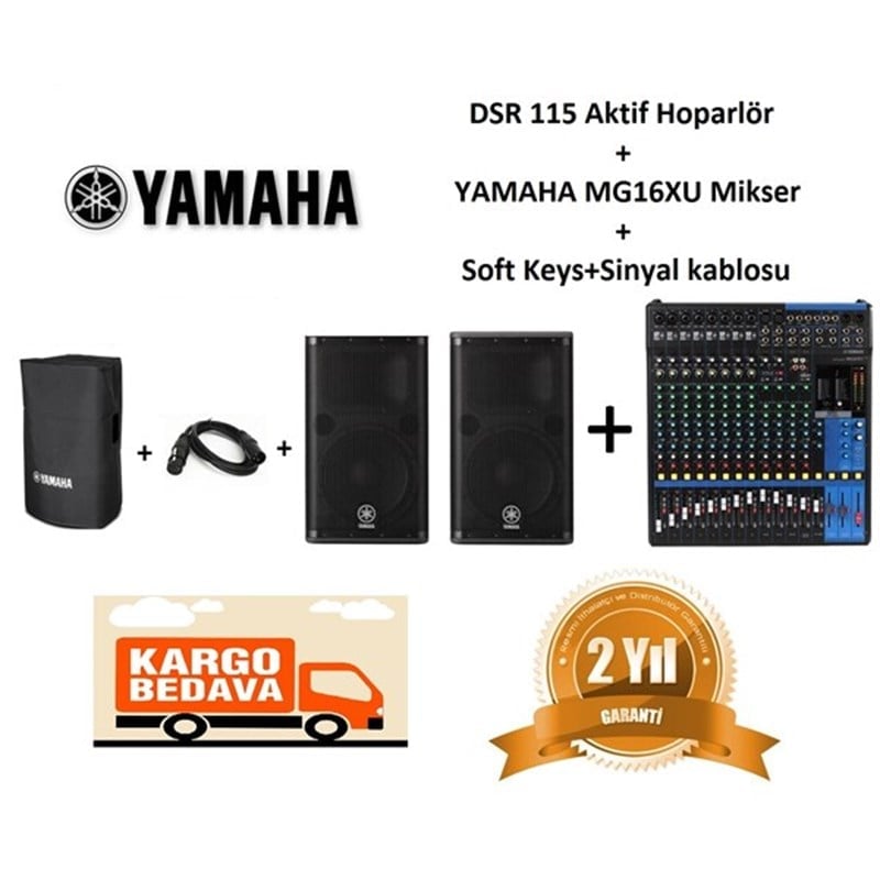 Yamaha Profesyonel Canlı Muzik Ses Sistemi ® MeduMuzikMarket.com'da