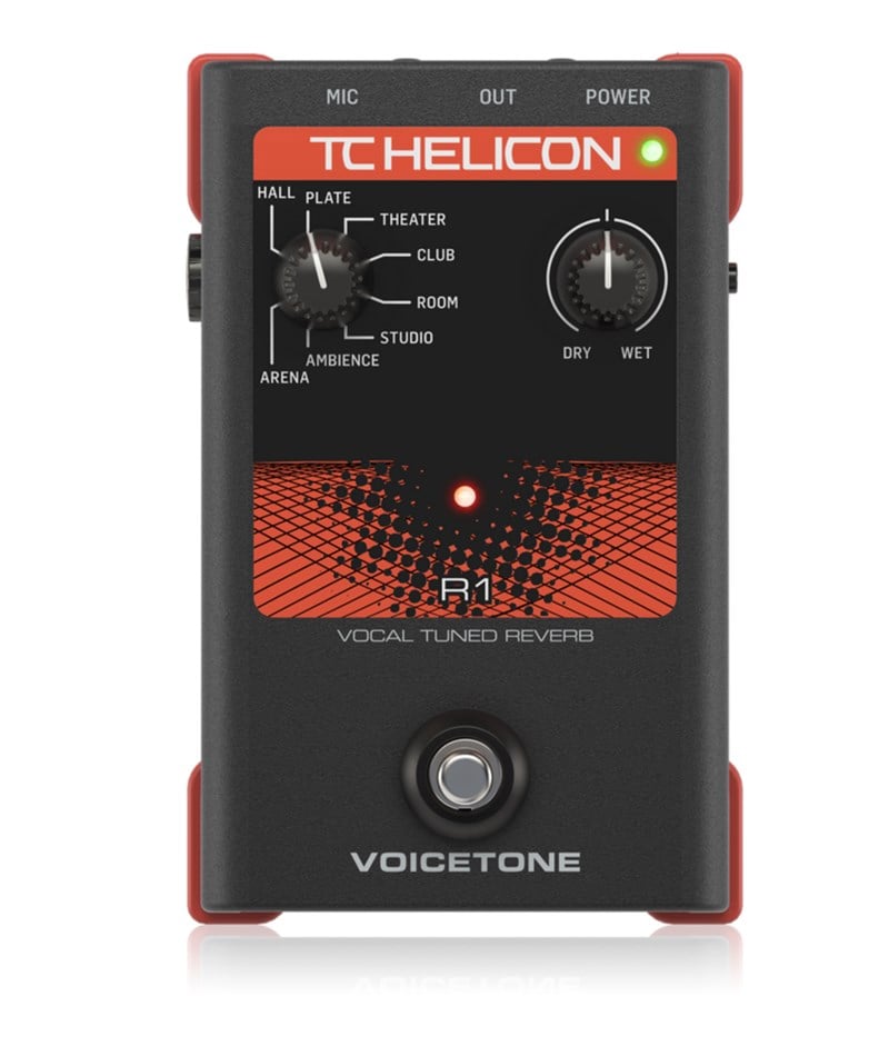TC Helicon VoiceTone R1 Vocal Reverb Pedal Fiyat ve zellikleri