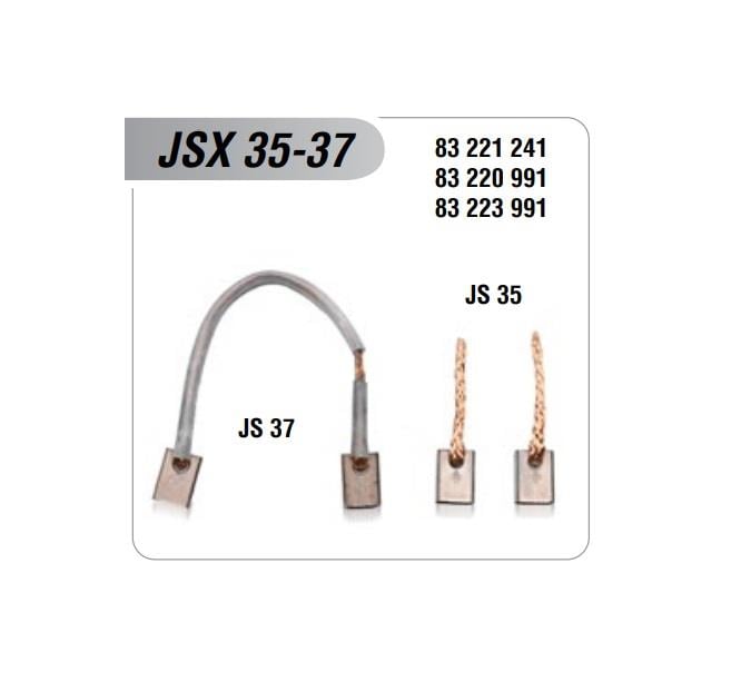 MEGA JSX35-37 MEGA MARŞ KÖMÜRÜ MARELLI TİPİ NISSAN (4 AD)