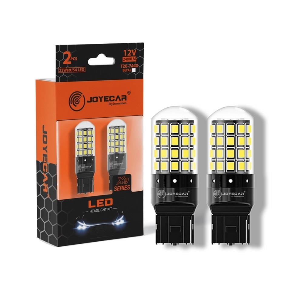 JOYECAR X97440B JOYECAR 12V 93 AMPUL DİPSİZ T20 54 LEDLİ TEK DUY