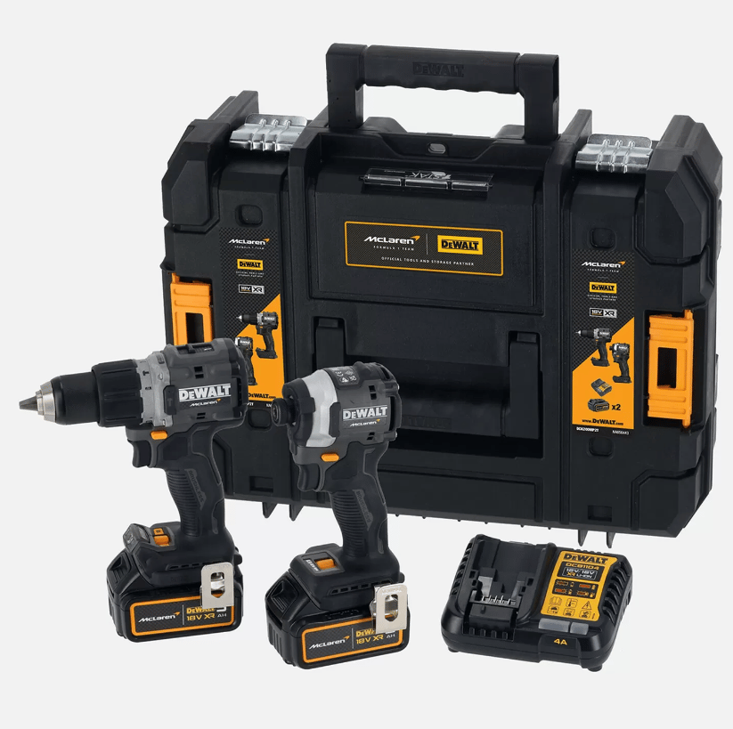 Dewalt McLaren DCK200MP2T Kömürsüz Matkap Tornavida Set 18V 5.0AH