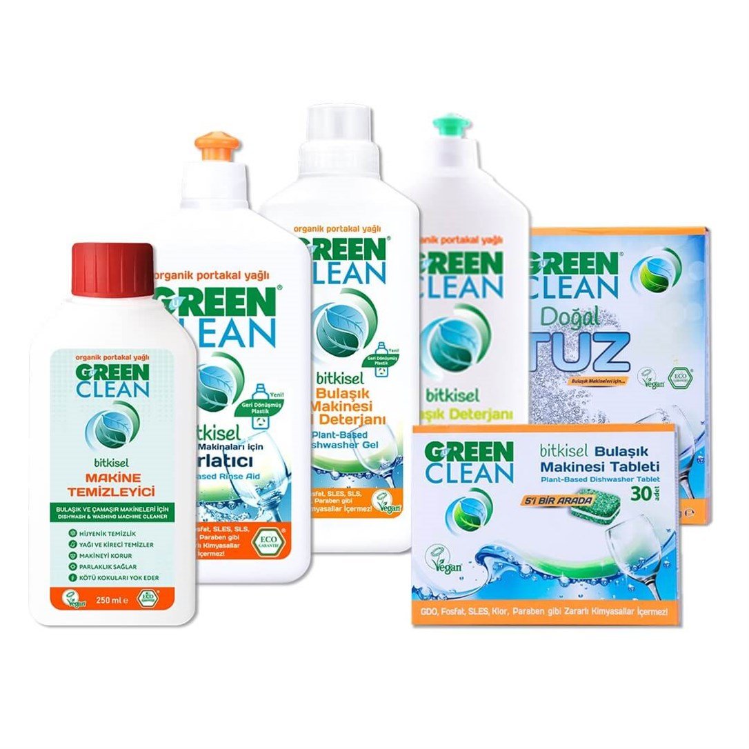 Green Clean Bulaşık Makinesi Paketi - Bitkisel Temizlik Malzemeleri