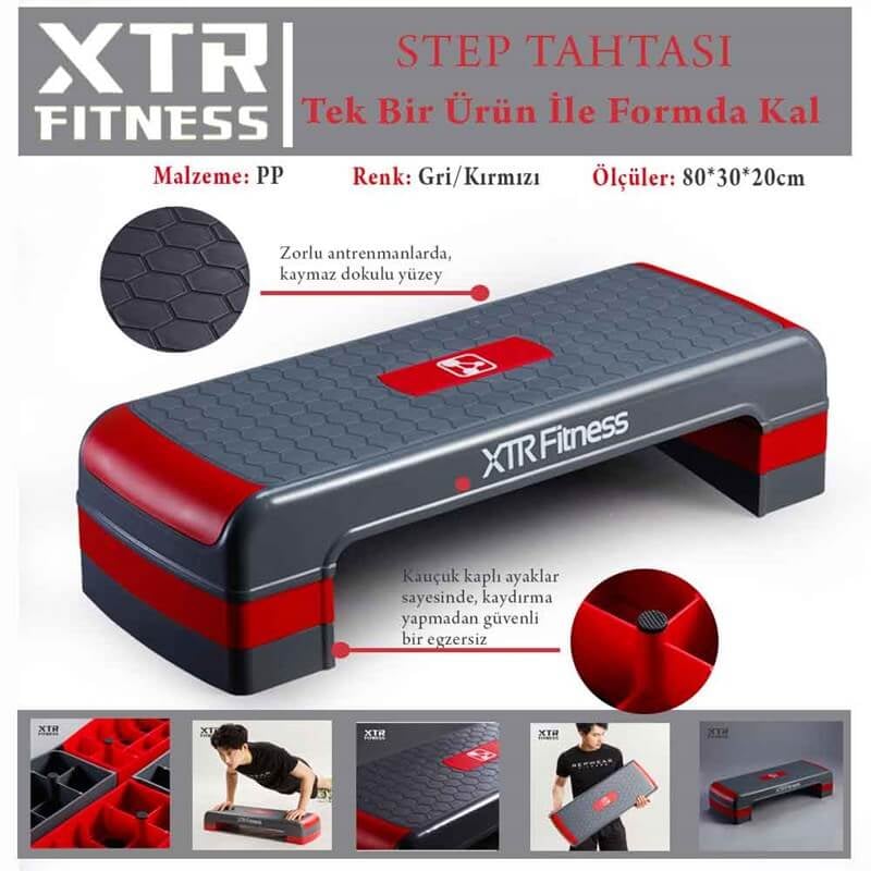 XTR Fitness Ayarlanabilir Step Tahtası | eprotein.com.tr
