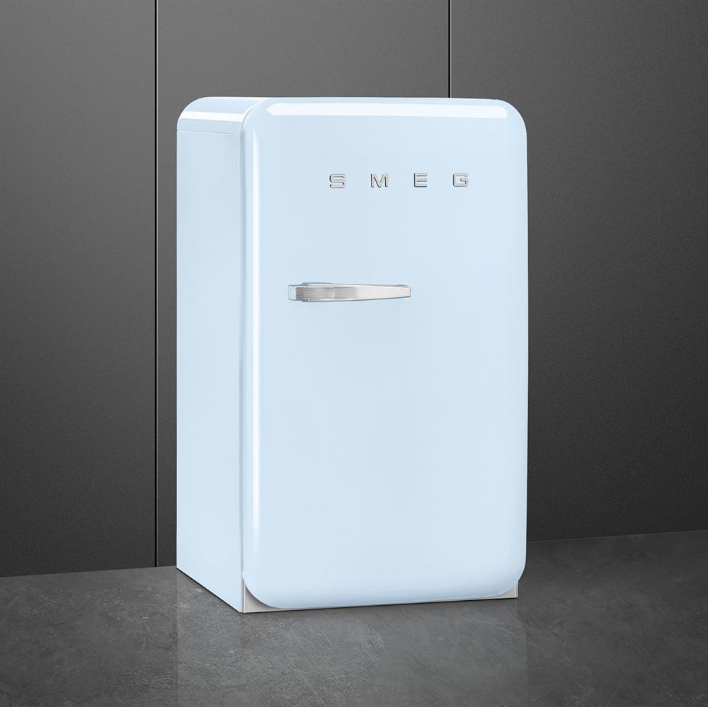 Smeg Fab10 Retmo Mini Buzdolabı Pasel Mavi Sağ Menteşe