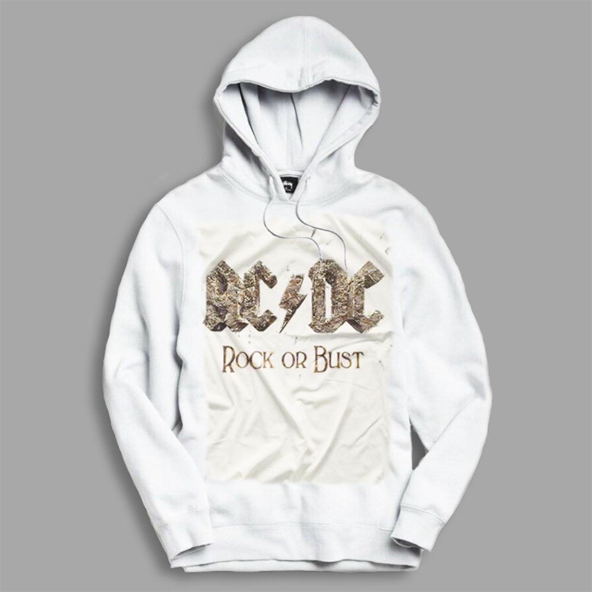 AC/DC Kapşonlu Sweatshirt, Hoodie, Kapüşonlu FRCA59