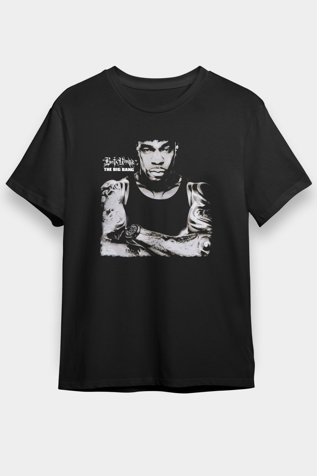 Busta Rhymes Siyah Unisex Tişört T-Shirt - TişörtFabrikası