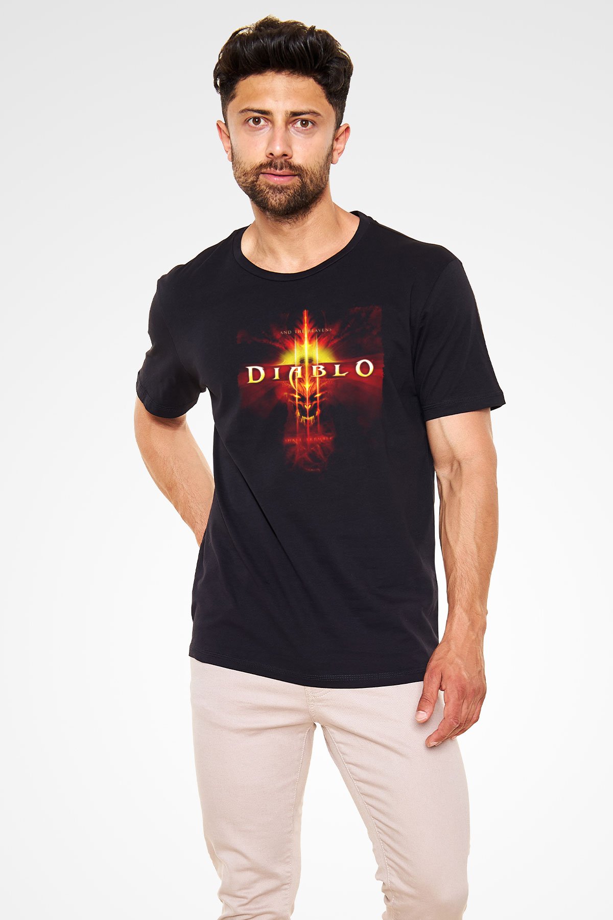 Diablo Siyah Unisex Tişört T-Shirt